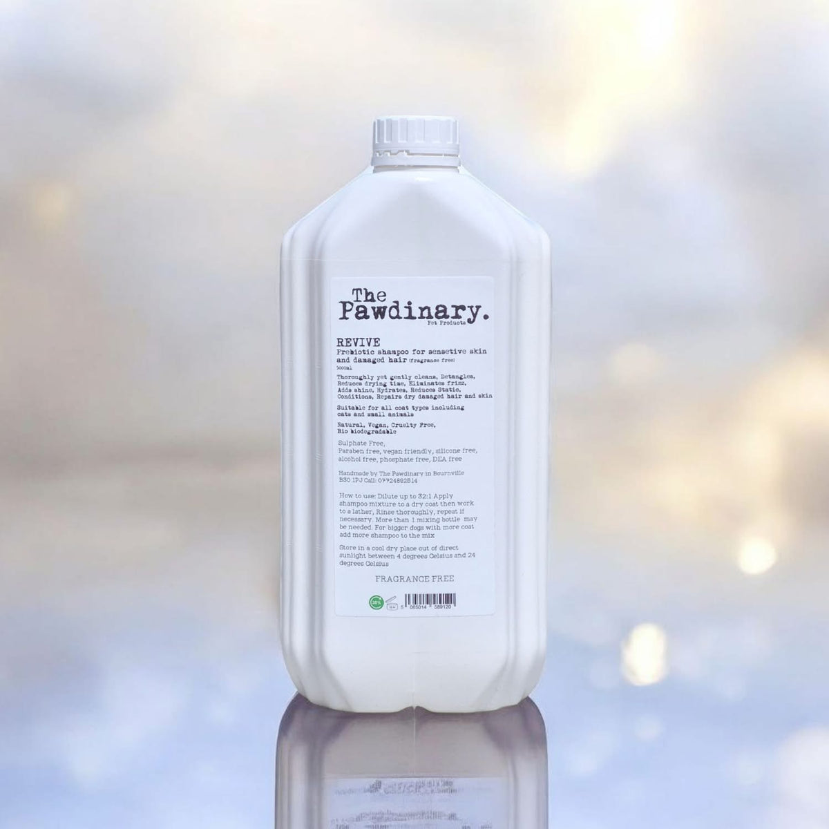 REVIVE - PREBIOTIC SHAMPOO FOR SENSITIVE SKIN AND DAMAGED HAIR ( FRAGRANCE FREE)